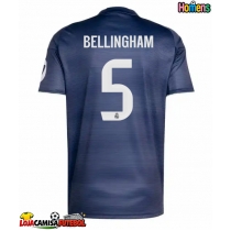 Camisa de Futebol Real Madrid Jude Bellingham #5 Equipamento Secundário 2025-26 Manga Curta
